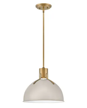 Argo LED Pendant in Light Taupe