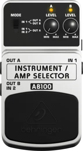 Behringer AB100 Universal 2-Mode A/B Footswitch