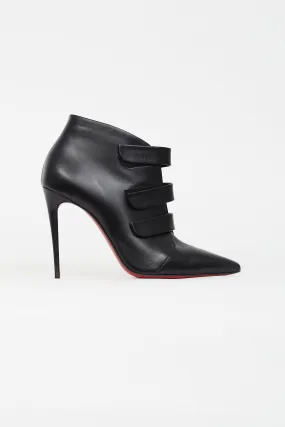 Black Leather Trini Boot