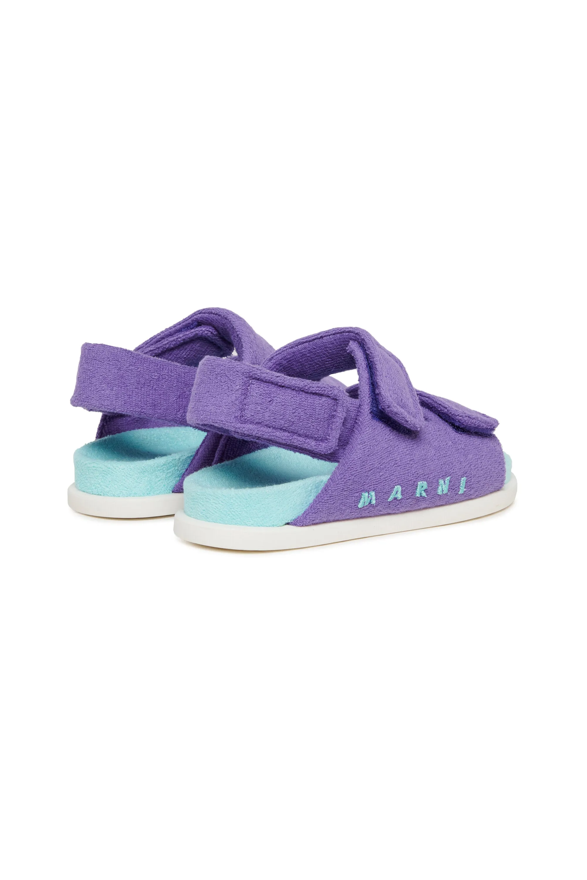 Branded terry fussbett sandals