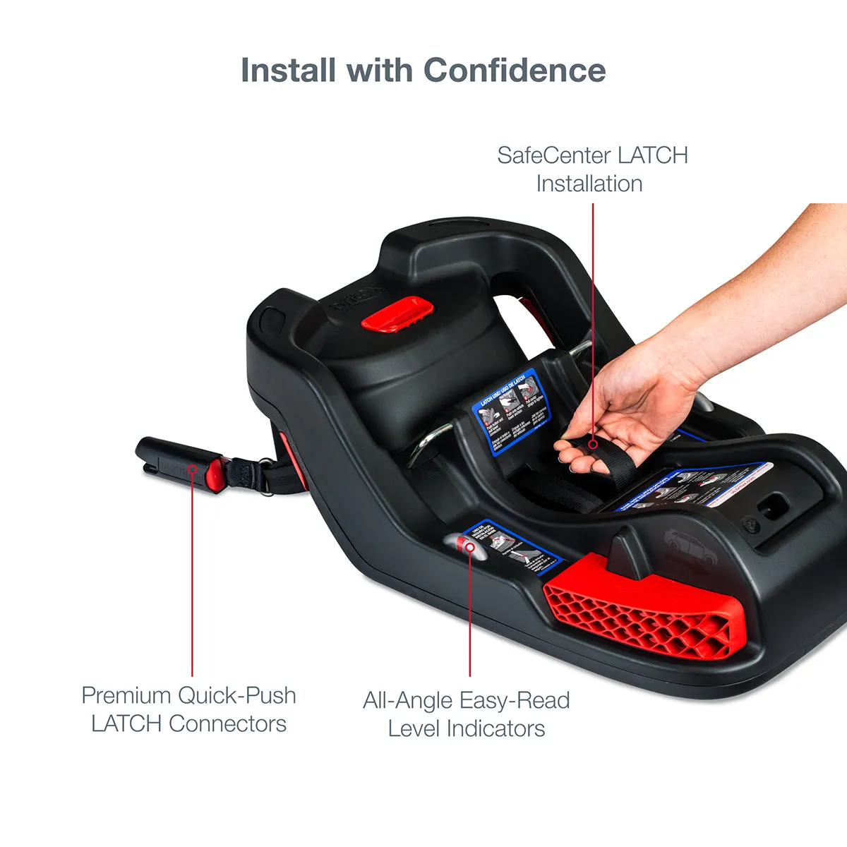 Britax B-Lively & B-Safe Gen2 Travel System - Greystone (SafeWash)