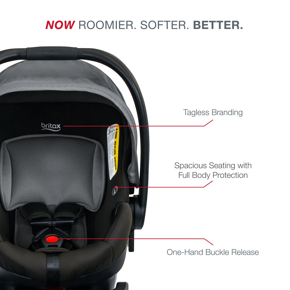 Britax B-Lively & B-Safe Gen2 Travel System - Greystone (SafeWash)