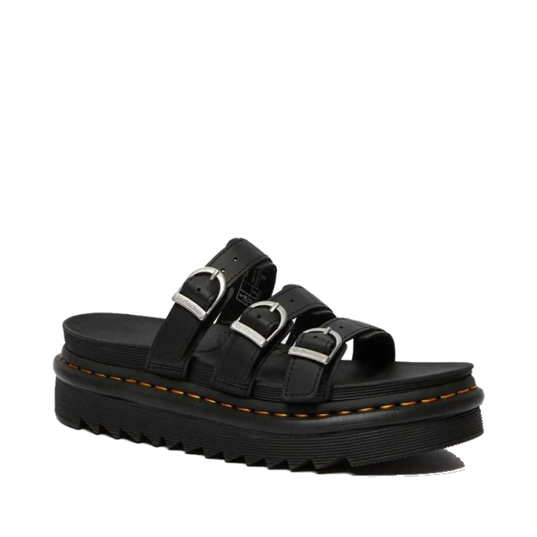 Dr Martens Harron Black Blaire Slide Hydro