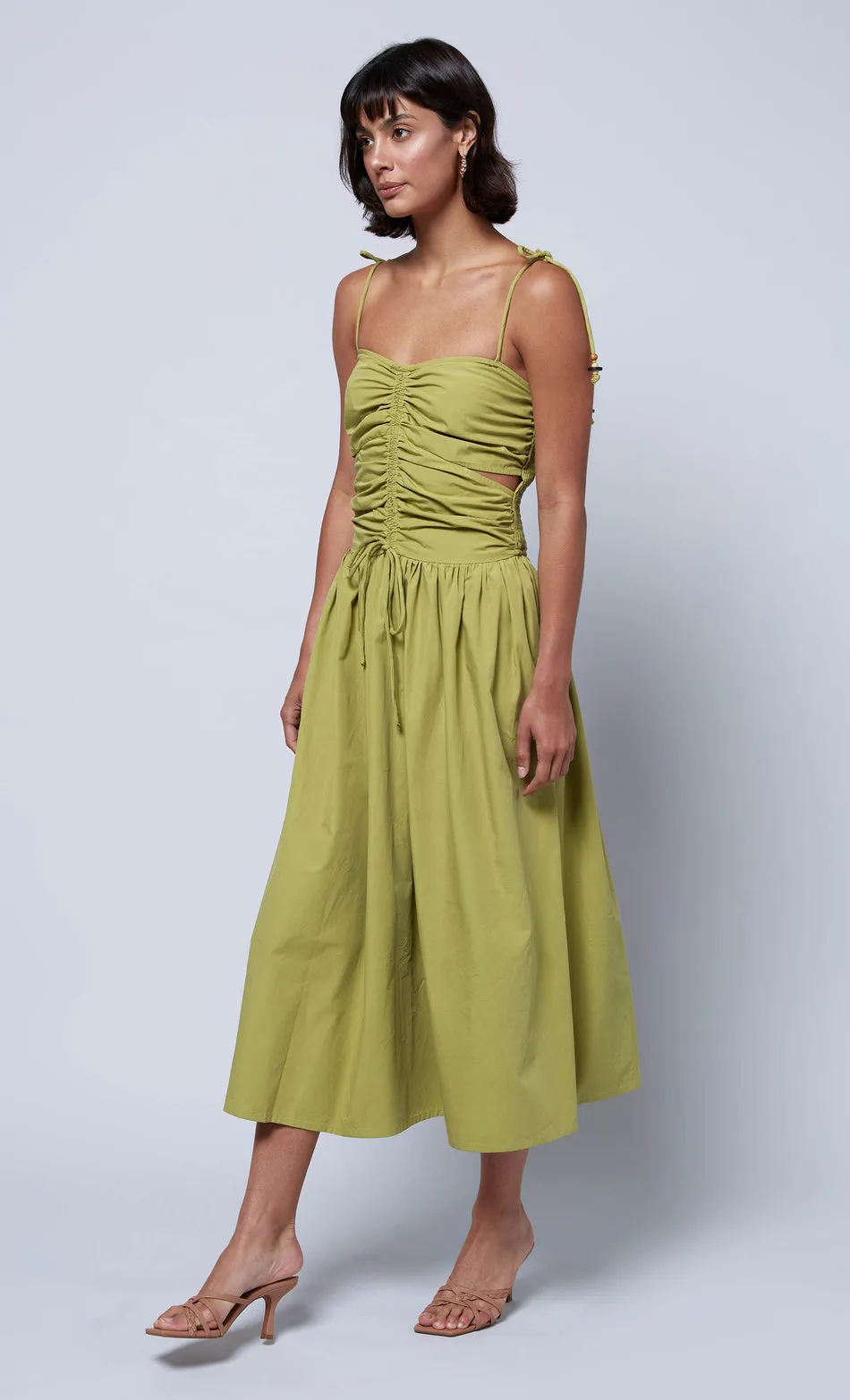 Drawstring Detail Dress