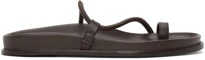 Emme Parsons Brown Bari Sandals