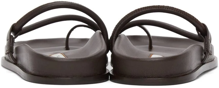 Emme Parsons Brown Bari Sandals