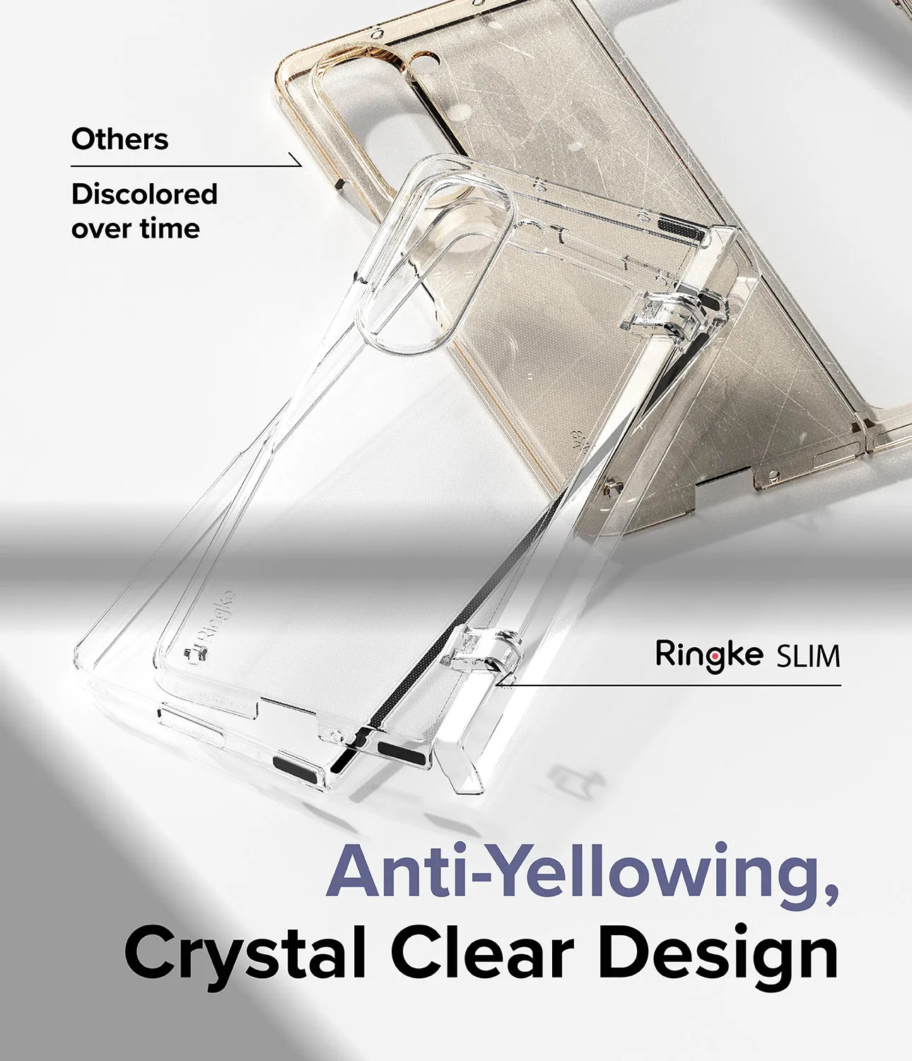 Galaxy Z Fold 5 Case | Slim Hinge - Clear