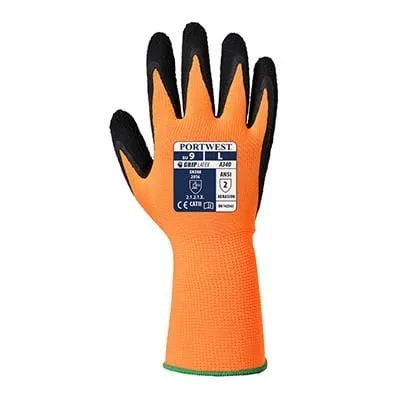 Hi-Vis Grip Glove Latex - All Sizes