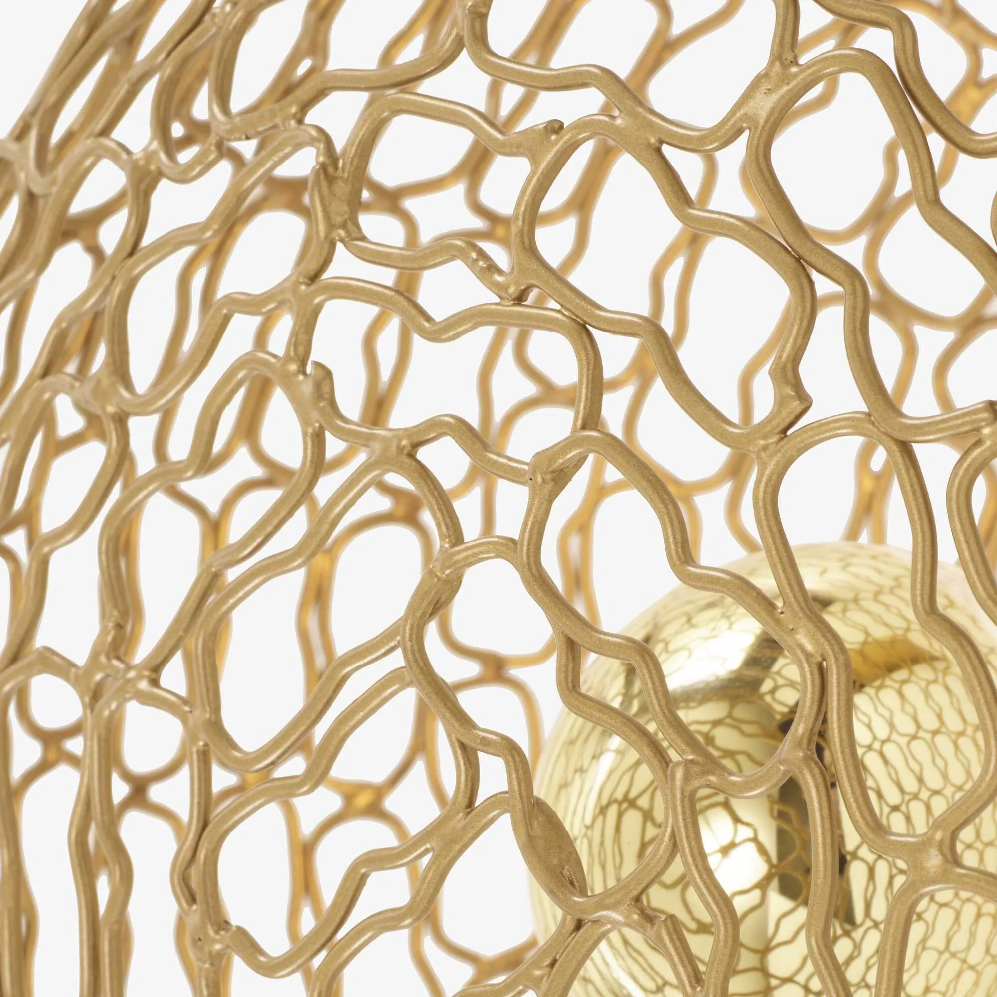 Jali Wall Light Brass Grille