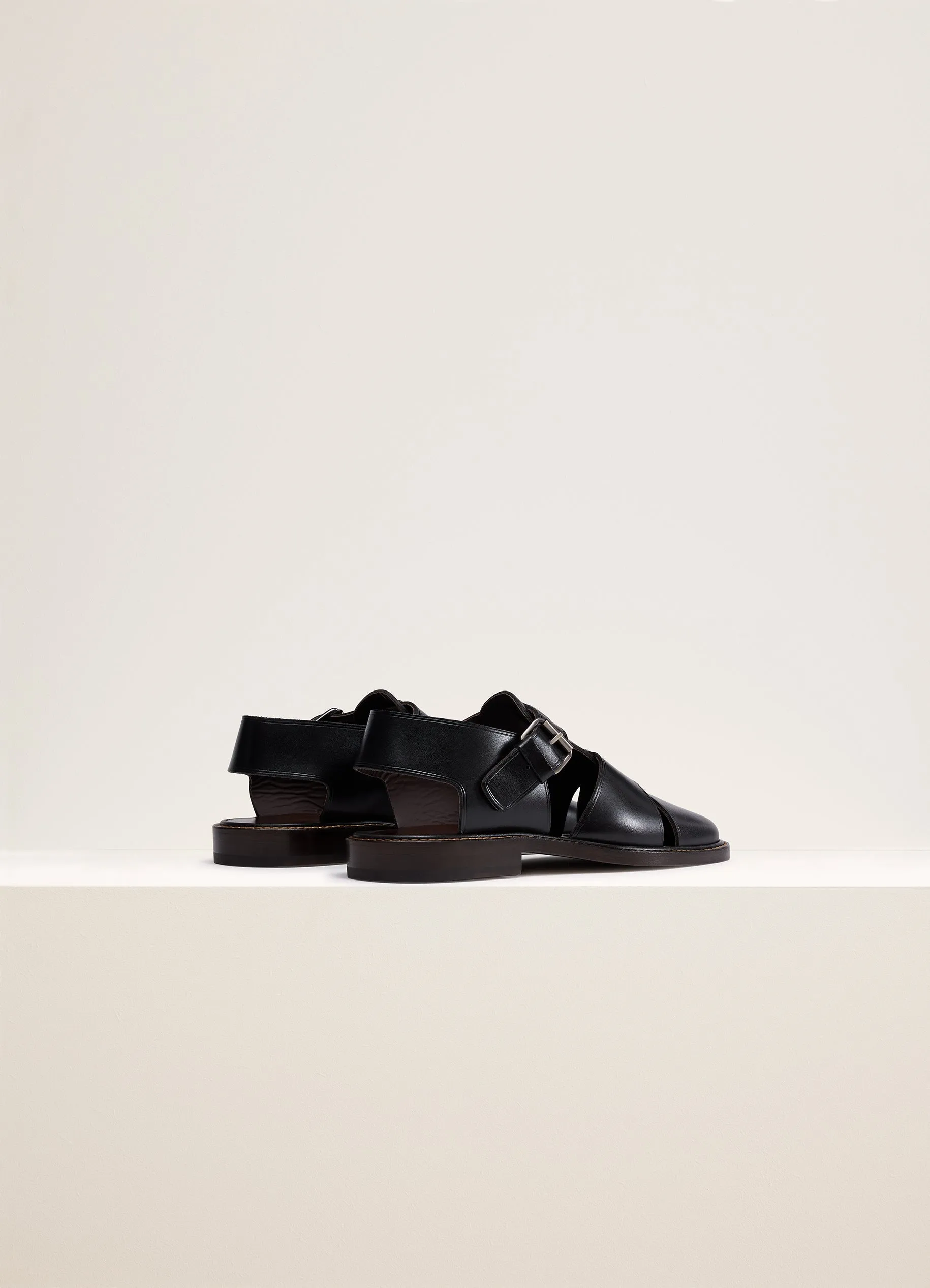 Lemaire Fisherman Sandal (Black)