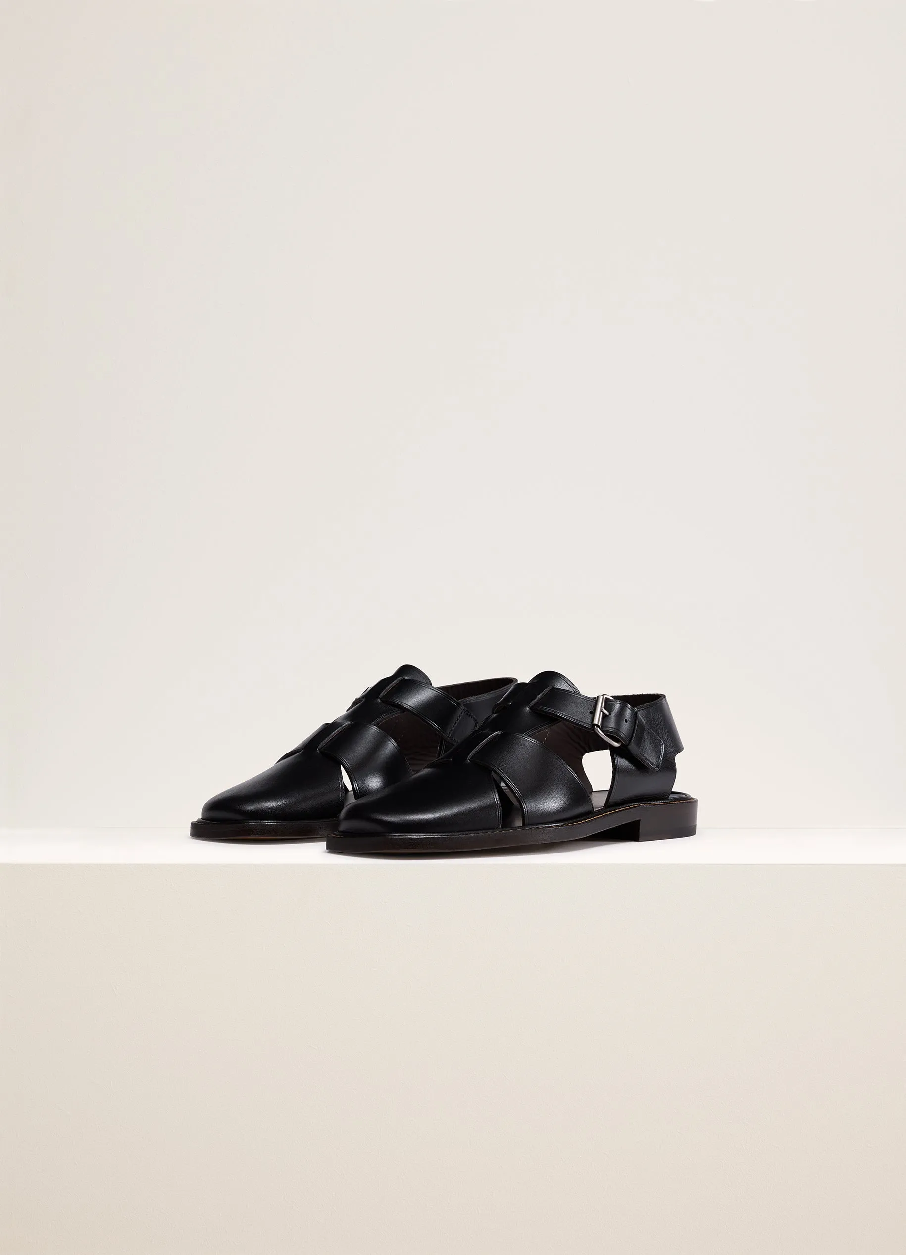 Lemaire Fisherman Sandal (Black)