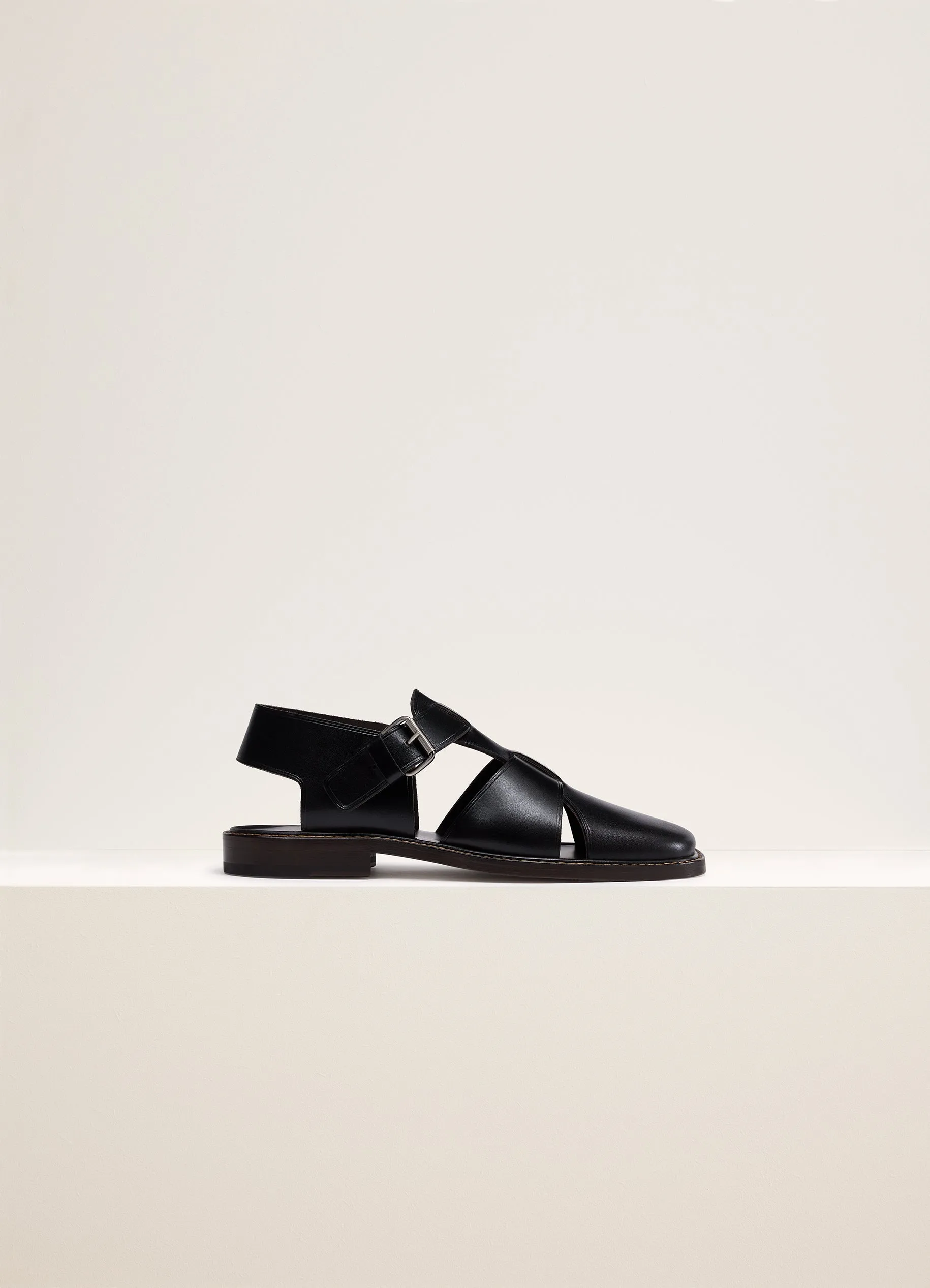 Lemaire Fisherman Sandal (Black)