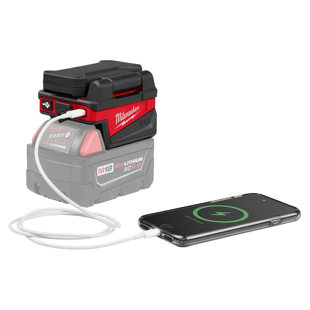 Milwaukee 2359-20 M18 18V ROVER Compact Folding Flood Light - Bare Tool