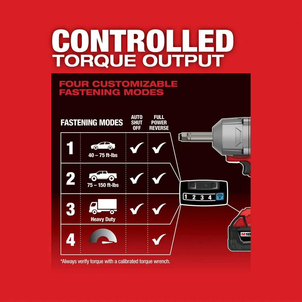 Milwaukee 2769-80 M18 FUEL 18V 1/2" Anvil Impact Wrench - Recon - Bare Tool