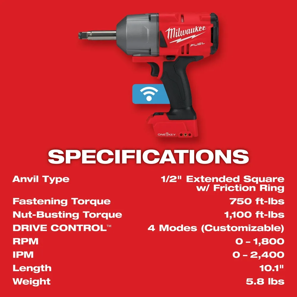 Milwaukee 2769-80 M18 FUEL 18V 1/2" Anvil Impact Wrench - Recon - Bare Tool