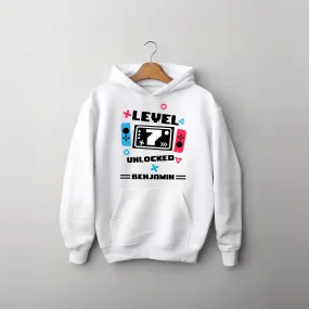 Personalized Level 5 Unlocked Birthday Toddler Hoodie