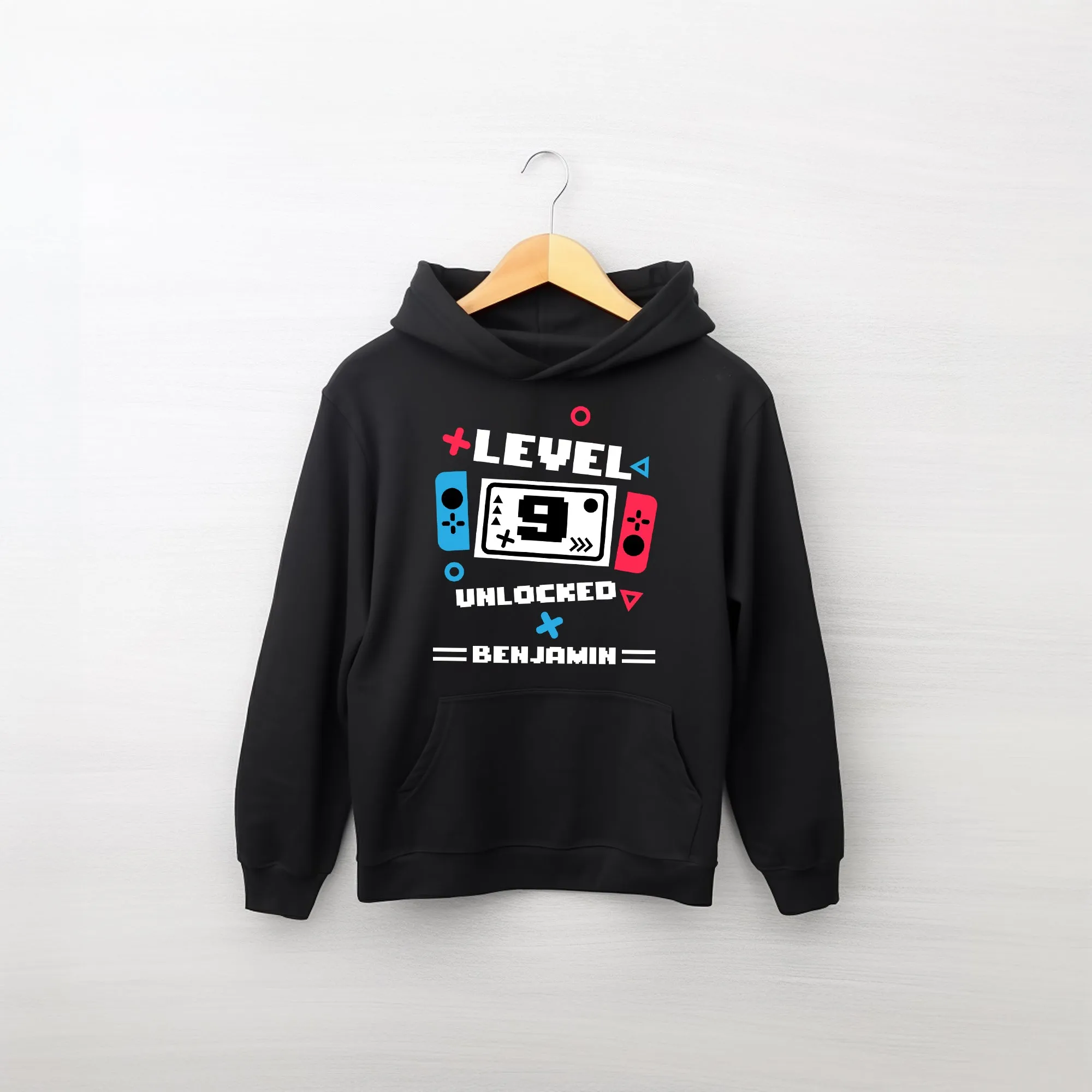 Personalized Level 5 Unlocked Birthday Toddler Hoodie